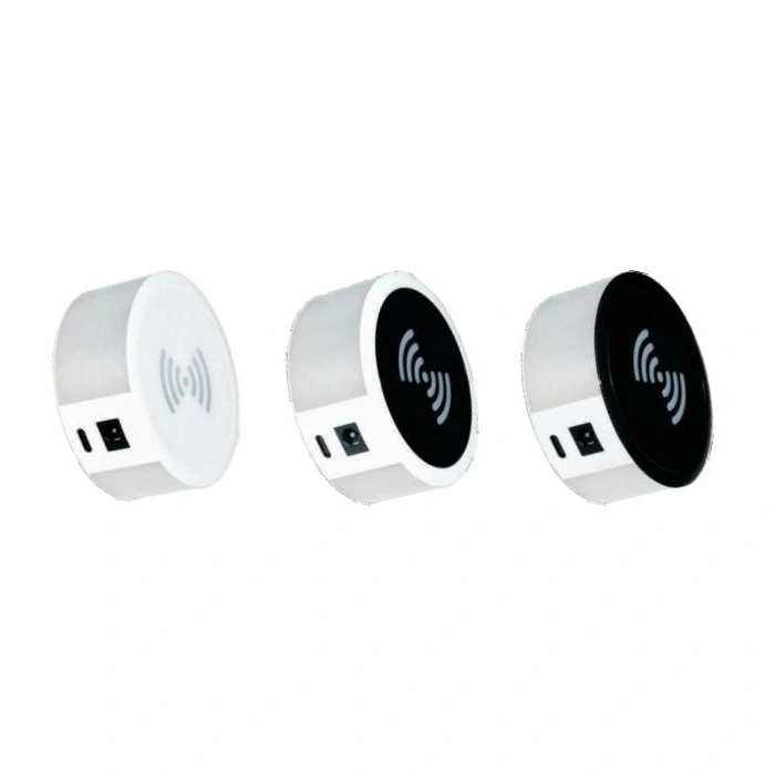 Barkirina Wireless bi Rengê LED-a Chargable